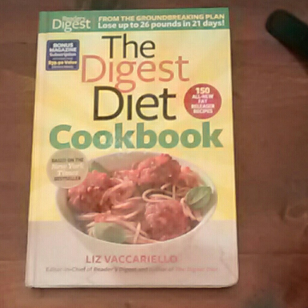 Readers Digest Diet Digest Cookbook.